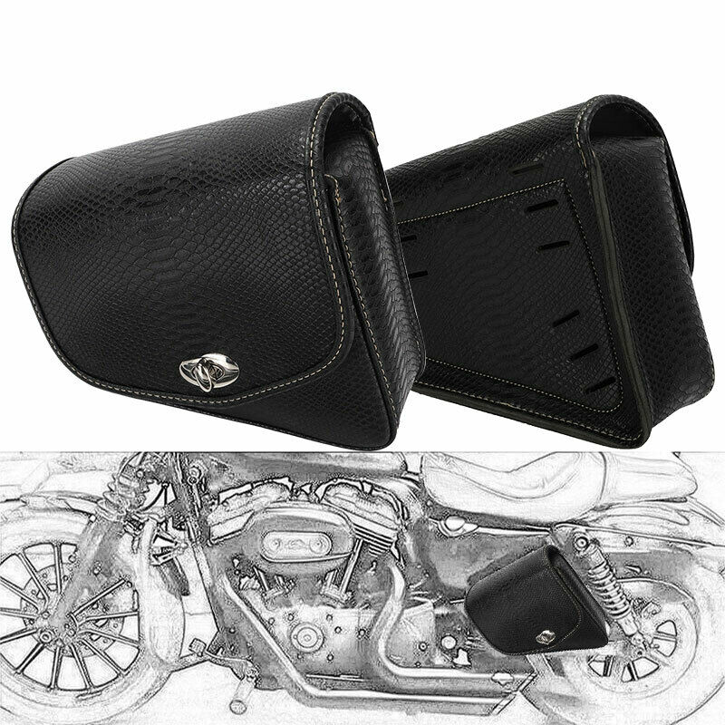 Motorcycle Gear Backpack - Мотоциклетная седельная сумка из искусственной кожи