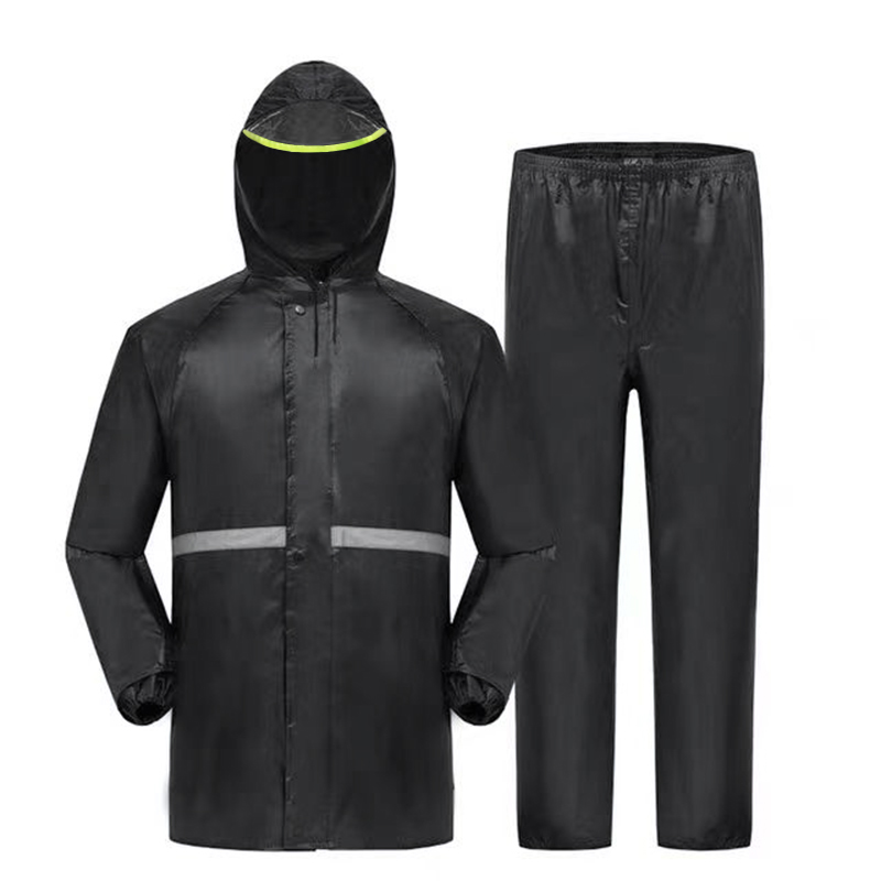 Motorcycle Gear Mens - Дождевик с капюшоном и брюки для