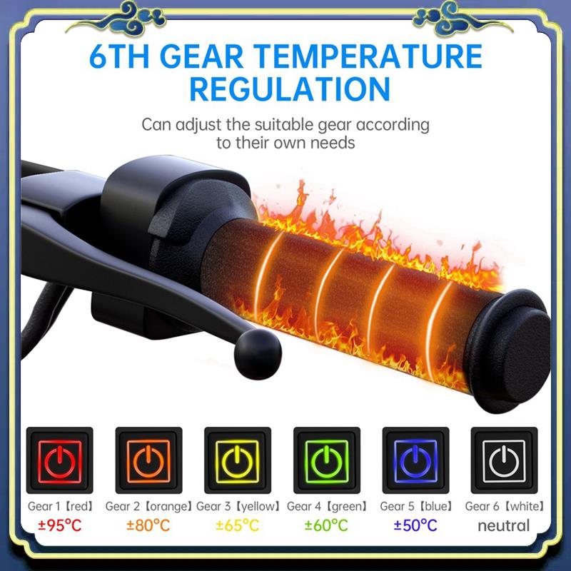 AU16-Ручки с подогревом для мо – обзор и цена Handlebar Grip Heated