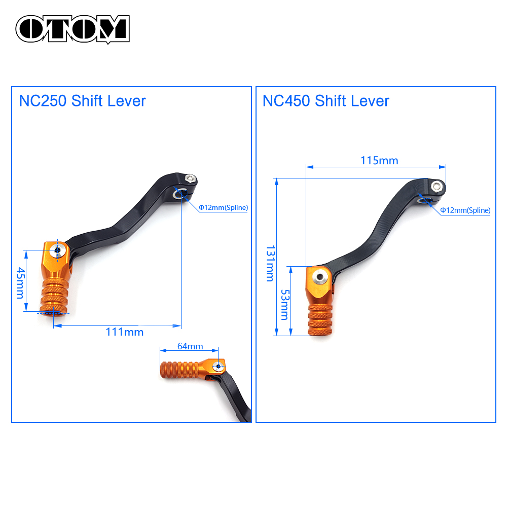 OTOM Складной Алюминиевый Рыча – обзор и цена Motorcycle Gear Lever Extender